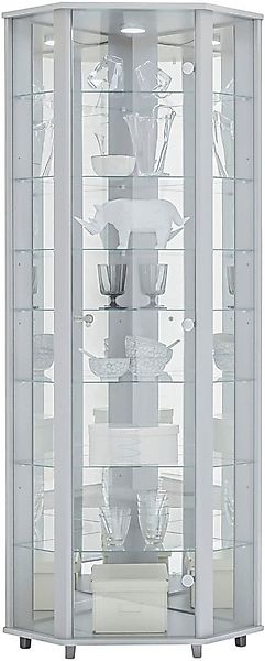 fif möbel Eckvitrine TRIO Höhe ca. 172 cm, ink. Beleuchtung Eckvitrine/Glas günstig online kaufen
