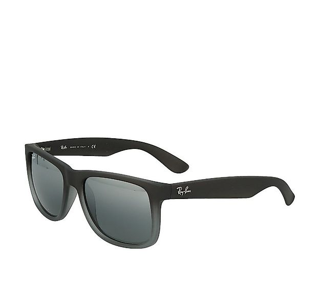 Ray-Ban Sonnenbrille Ray-Ban Justin RB4165 852/88 Rubber Grey Clear Grey Mi günstig online kaufen