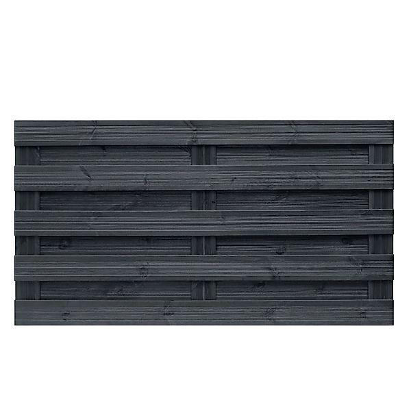 Sichtschutzzaun-Element Goch Anthrazit,asiert 90 cm x 180 cm günstig online kaufen