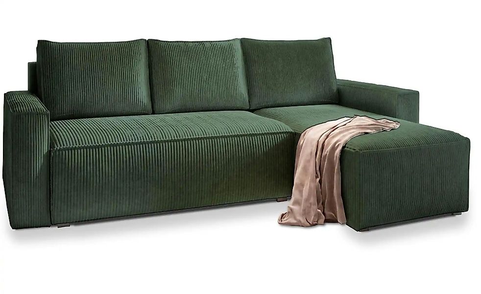 MASSENO Ecksofa mit Schlaffunktion Potaro ¦ grün ¦ Maße (cm): B: 230 H: 85 günstig online kaufen