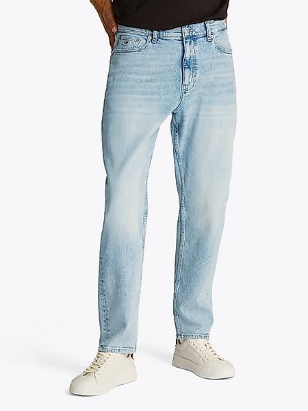 Tommy Jeans Gerade Jeans Isaac Relaxed Tapered Mit Gürtelschlaufen günstig online kaufen
