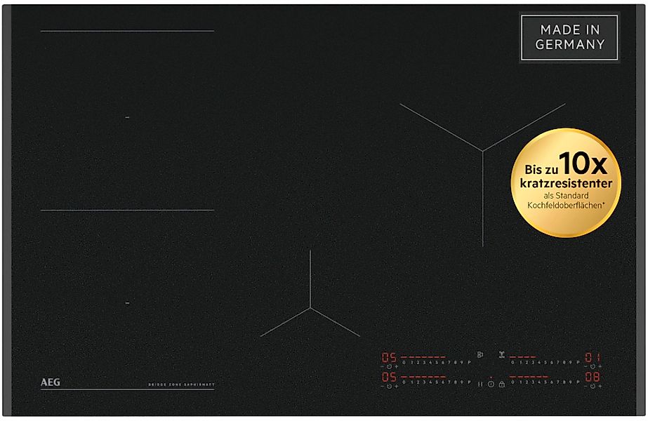 AEG Induktions-Kochfeld "TII84B1FFZ" SaphirMatt- 4x kratzresistentere Oberf günstig online kaufen