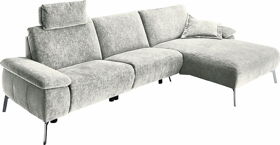 INOSIGN Ecksofa Bellini L-Form, teilmotorische Relaxfunktion an 1 Element, günstig online kaufen