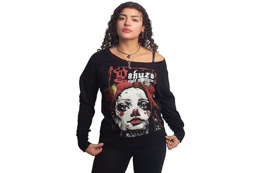 YAKUZA Langarmshirt Dollz im Boyfriend Look günstig online kaufen