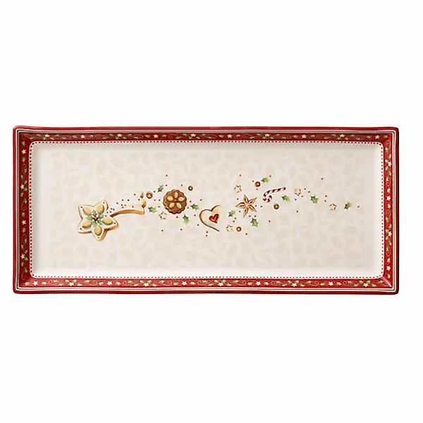 Villeroy & Boch Servierplatte »Kuchenplatte Winter Bakery Delight 40 x 17 c günstig online kaufen