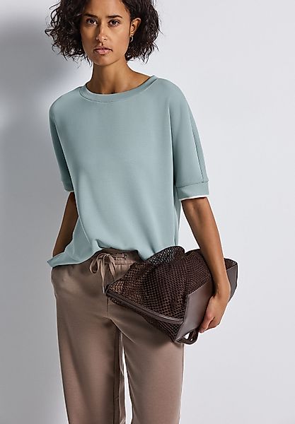 STREET ONE T-Shirt im Silk-Look, mit günstig online kaufen