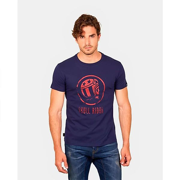 Skull Rider Old Skull Kurzärmeliges T-shirt S Dark Blue günstig online kaufen