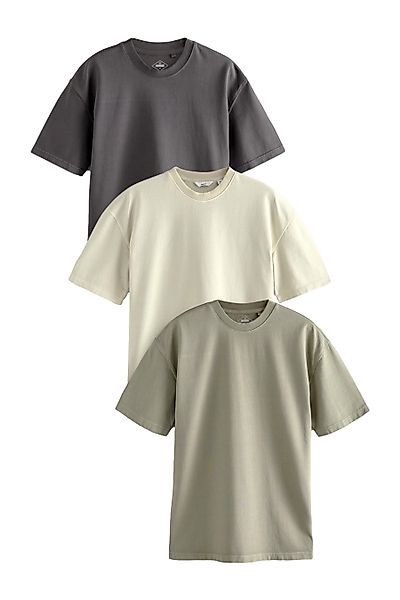 Next T-Shirt Schwere Relaxed Fit T-Shirts günstig online kaufen