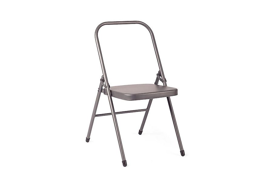 bodhi Klappstuhl Yoga Stuhl anthrazit, ohne vordere Querstrebe günstig online kaufen