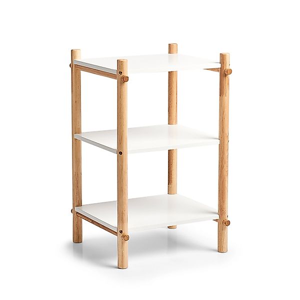 Zeller Kinder-Regal MDF/Gummibaum 35,5 cm x 34 cm x 58,5 cm Weiß günstig online kaufen