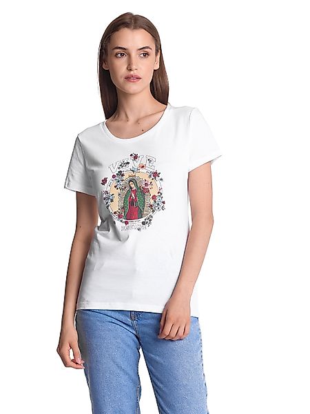 Vive Maria College Maria Damen T-Shirt weiss günstig online kaufen