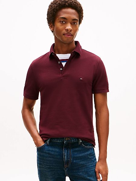 Tommy Hilfiger "1985 SLIM POLO" Markenstickerei, aus Baumwoll-Piqué günstig online kaufen