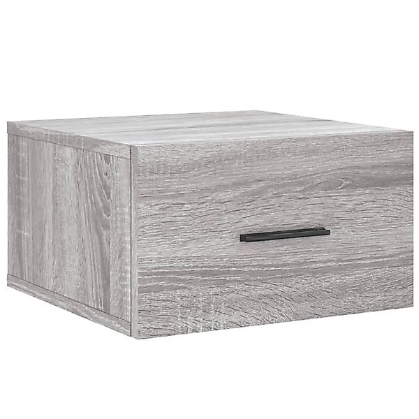 vidaXL Wand-Nachttisch Grau Sonoma 35x35x20 cm 829864 günstig online kaufen