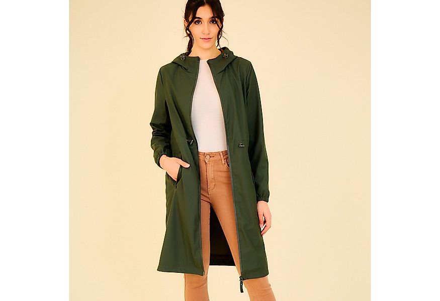 30seven Regenmantel beheizter wasserdichter Mantel - Farbe Khaki 7,4V Set i günstig online kaufen