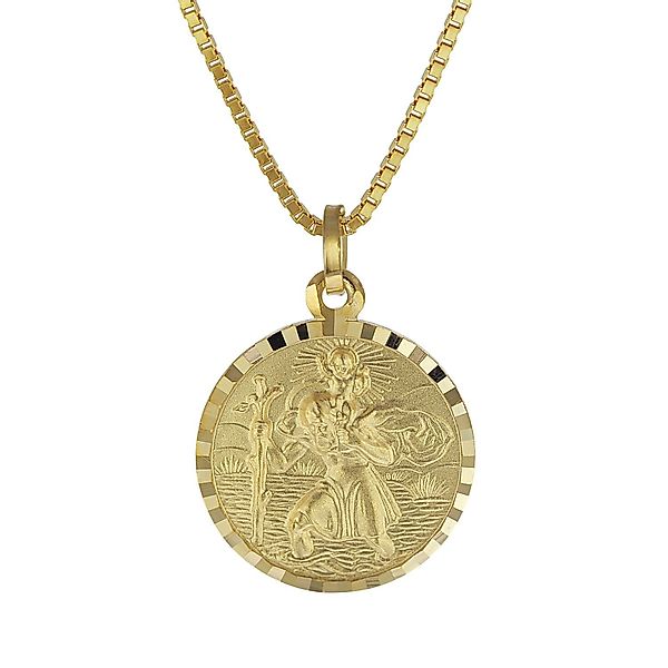 trendor Kette mit Anhänger Christophorus Anhänger günstig online kaufen