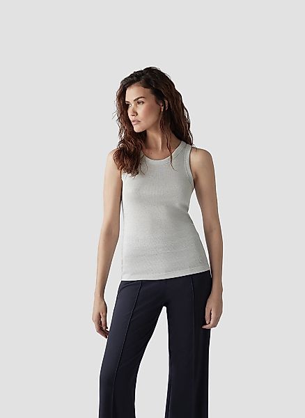 LeComte Longtop "LeComte Ripp-Top mit Glanz-Effekt" günstig online kaufen