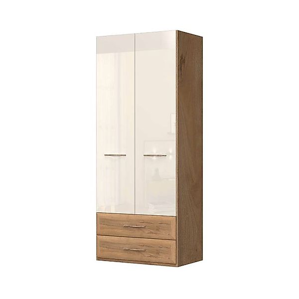 Home affaire Kleiderschrank »Gala, beige hochglänzend UV lackiert, kratzfes günstig online kaufen