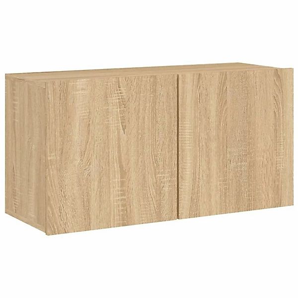 VidaXL TV-Wandschrank Sonoma-Eiche 80x30x41 cm günstig online kaufen