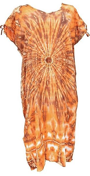 Guru-Shop Midikleid Boho Kaftan, langes Kurzarm günstig online kaufen