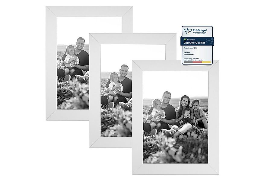 CABBEL Bilderrahmen MDF Holz-Rahmen, Acrylglas, Collagen, Portraits, Bilder günstig online kaufen