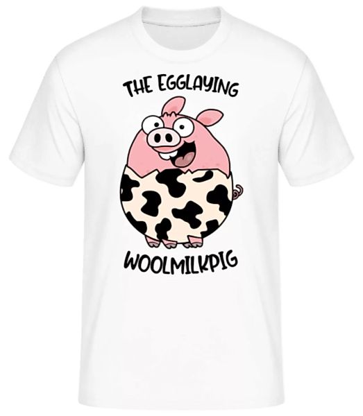 The Egglaying Woolmilkpig · Männer Basic T-Shirt günstig online kaufen