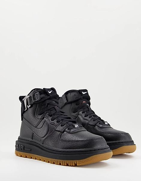 Nike – Air Force 1 Hi – Knöchelhohe Utility-Sneaker in Schwarz günstig online kaufen