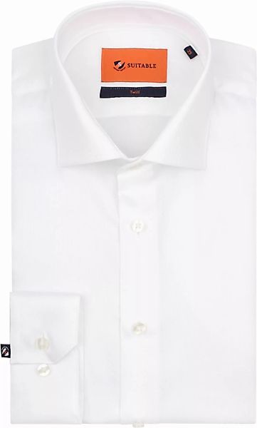 Suitable Weiß Hemd Slim Fit DR-01 - Größe 43 günstig online kaufen