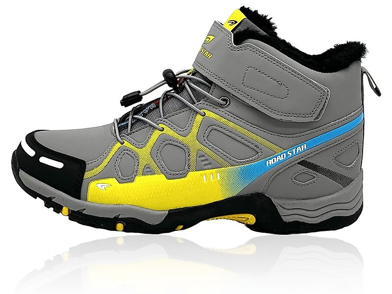 Nowaland Gefütterter Trekkingstiefel Outdoor Schuhe Wanderstiefel Wasserabw günstig online kaufen