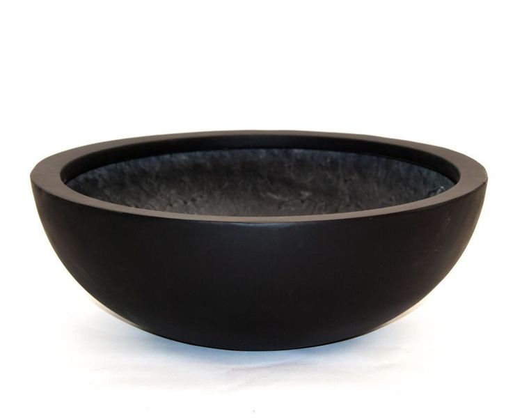 Elegant Einrichten Pflanzkübel Fiberglas Schale rund günstig online kaufen