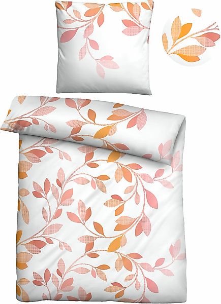 Castell - Markenbettwäsche Bettwäsche "Julia" 2 Stk. tlg. absolut bügelfrei günstig online kaufen
