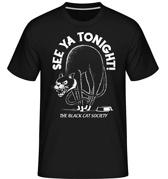 Black Cat Society · Shirtinator Männer T-Shirt günstig online kaufen