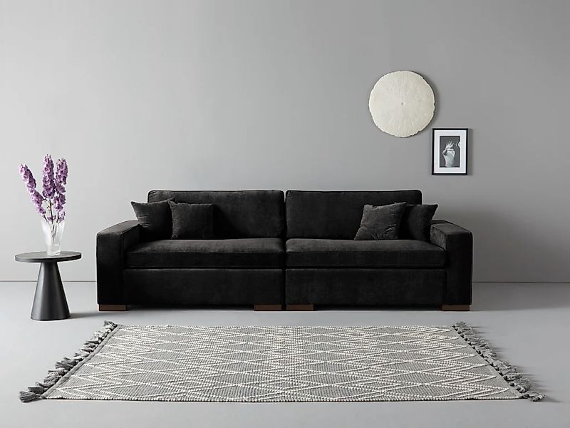 Home affaire 2-Sitzer "Skara XXL", Lounge-Sofa XXL mit Federkern-Polsterung günstig online kaufen