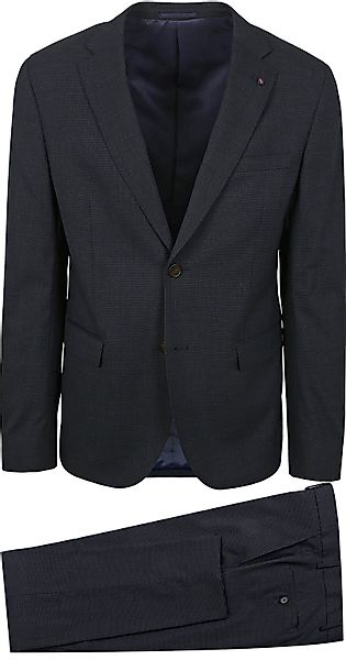 Suitable Strato Pied De Poule Suit Wool Navy - Größe 52 günstig online kaufen