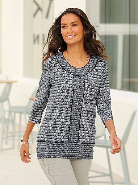 Casual Looks 3/4-Arm-Shirt "Shirt", (1 tlg.) günstig online kaufen
