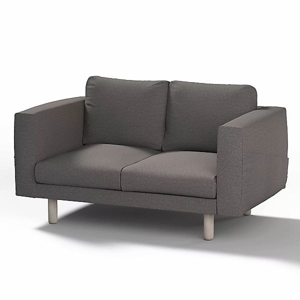 Bezug für Norsborg 2-Sitzer Sofa, dunkelgrau, Norsborg 2-Sitzer Sofabezug, günstig online kaufen