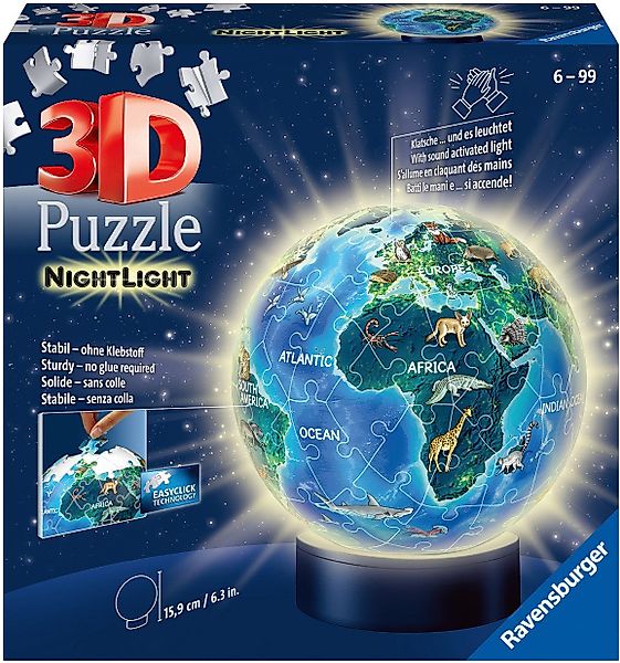 Ravensburger Puzzleball Nachtlicht Erde bei Nacht, günstig online kaufen