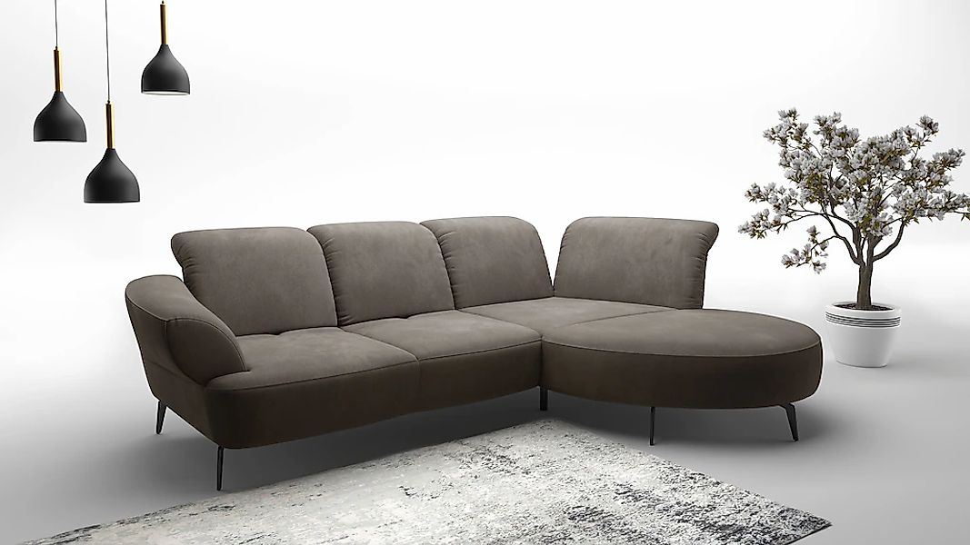 sit&more Ecksofa "Dance, L-Form, inkl. Sitztiefenverstellung", inkl. Click& günstig online kaufen