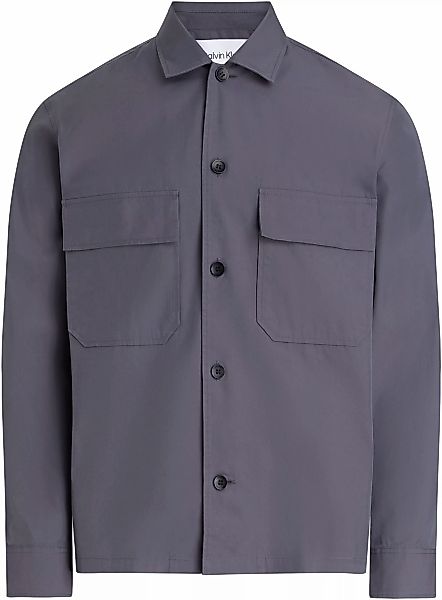 Calvin Klein Big&Tall Langarmhemd BT_COTTON NYLON OVERSHIRT mit Knopfleiste günstig online kaufen