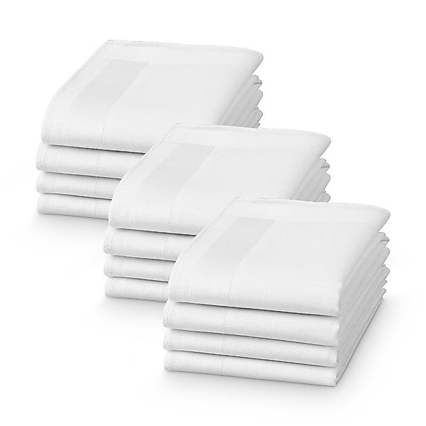 JEMIDI Handtuch 12x Stofftaschentücher im Set günstig online kaufen