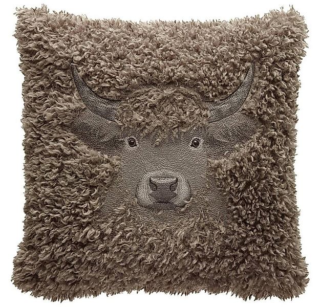 sander table + home Kissenhülle Kissenhülle Toro in Schoko 45 x 45 cm günstig online kaufen