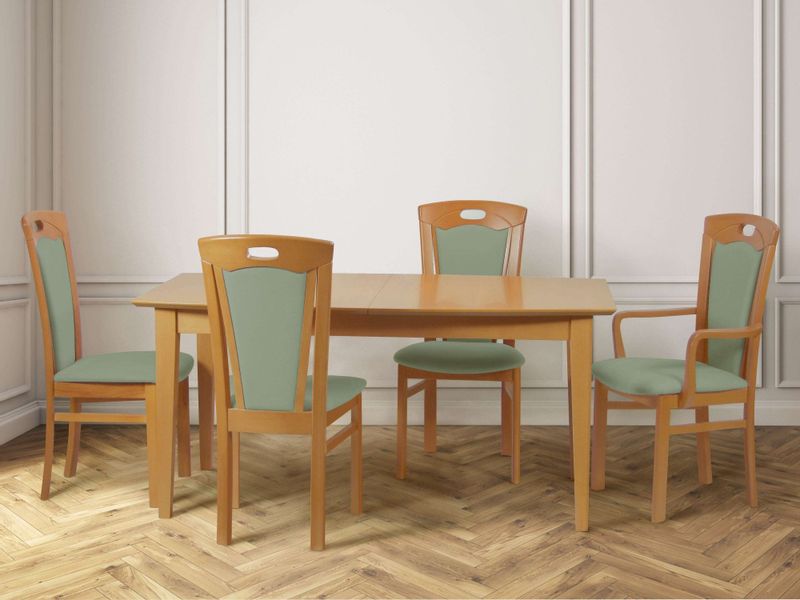Home affaire Esszimmerstuhl "FERDI Made in Italy, Massivholz" (Set) 2 Stk. günstig online kaufen