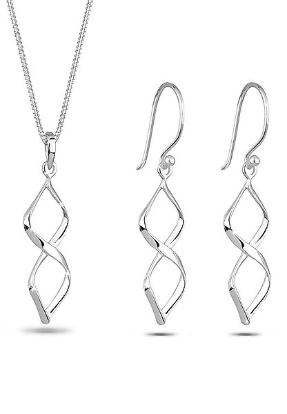 Elli Schmuckset Spirale Form Geo 925 günstig online kaufen