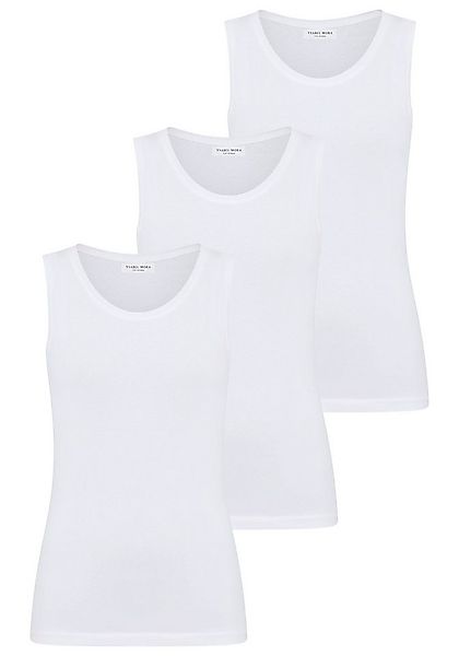 YSABEL MORA Tanktop (3er Pack) breite Träger, weich, elastisch, Baumwollmix günstig online kaufen