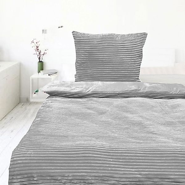 Casa Colori Bettwäsche Teddy Flausch Winterbettwäsche günstig online kaufen