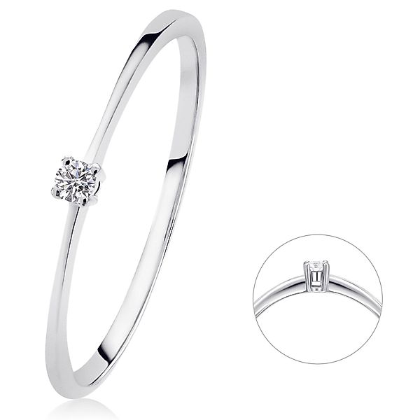 ONE ELEMENT Diamantring 0,03 ct Diamant günstig online kaufen
