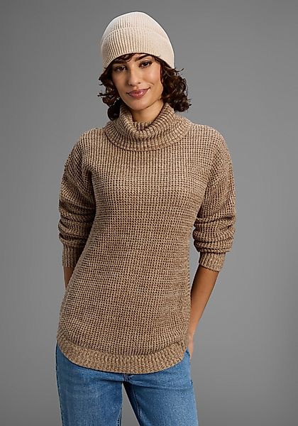 Laura Scott Rollkragenpullover Winterpullover im lässigen günstig online kaufen