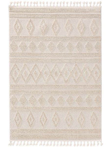 benuta Teppich Oyo, rechteckig, Höhe: 11 mm, Teppich Wohnzimmer, Esszimmer, günstig online kaufen