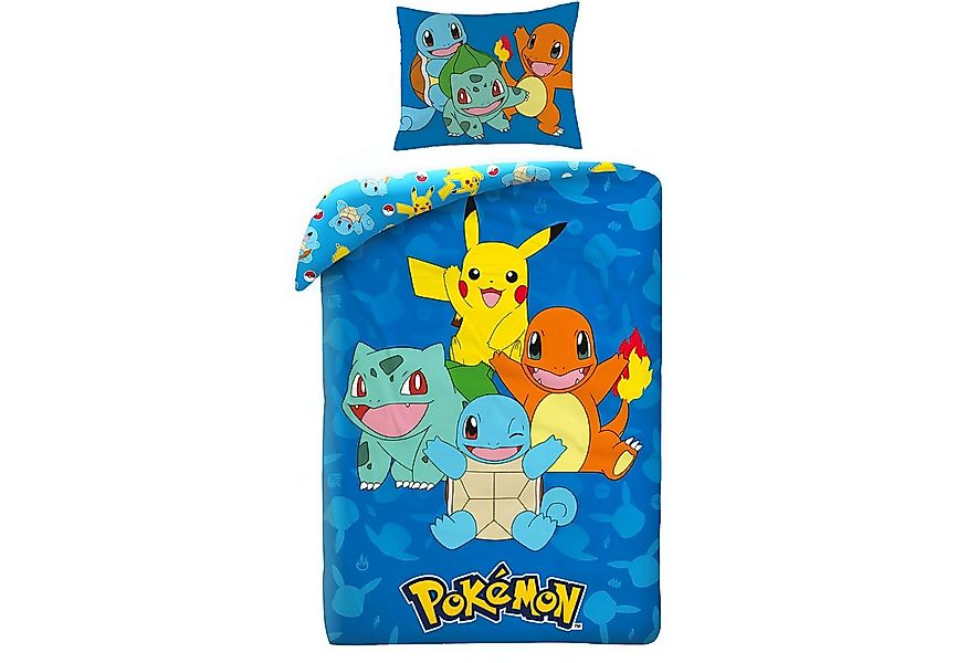 POKÉMON Bettwäsche Pokémon Pikachu Mikrofaser Bettwäsche Set 135/140x200 60 günstig online kaufen