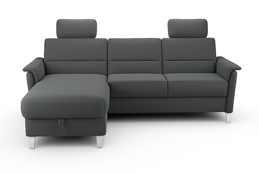 sit&more Ecksofa »Palmera L-Form«, Federkern, wahlweise mit Bettfunktion un günstig online kaufen
