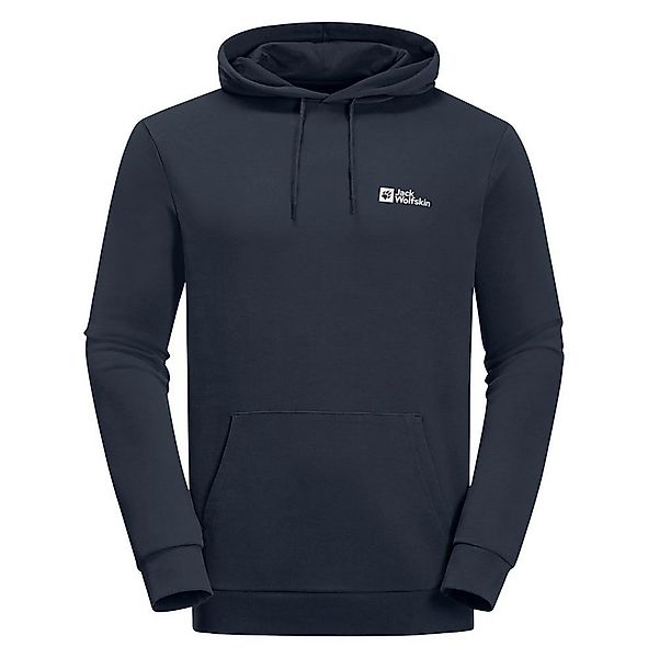 Jack Wolfskin Kapuzenpullover Essential (Bio-Baumwolle) nachtblau Herren günstig online kaufen